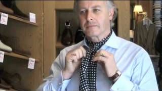 How to tie a Cravat [upl. by Cornall]