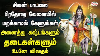 பிரதோஷ வேளையில் சிவன் பாடலை கேளுங்கள் அனைத்து கஷ்டங்களும் தடைகளும் உடனே விலகும்  Sruthilaya [upl. by Nerua]