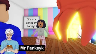 Roblox Adopt Me BIRTHDAY Mini Movies Mrpankeyk Roblox Story [upl. by Idnor]