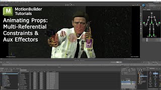 MotionBuilder Tutorial How to Animate Props with MultiReferential Constraints [upl. by Girhiny759]