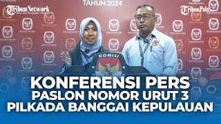 Konferensi Pers Pasangan Calon Bupati dan Wakil Bupati Banggai Kepulauan Nomor Urut 3 [upl. by Blas]