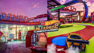 Hot Wheels Unleashed 2 Gameplay Elimination Gas Station track on Tropical Island PCGamePassPartner [upl. by Davita100]