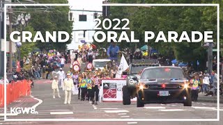 2022 Grand Floral Parade Portland Rose Festival  Full video [upl. by Attennyl]