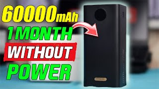 Enormous 60000mAh Power Bank ROMOSS PEA60 Unboxing Testing amp Review [upl. by Zerlina156]