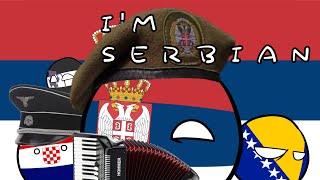 Countryballs  IM SERBIAN song [upl. by Odine]