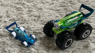 Hot Wheels Carbonator and Monster Trucks Carbonator XXL Group Review [upl. by Nivel]