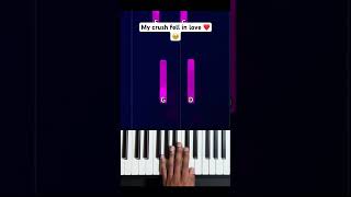 Learn this TRICK if you want impress your crush like me 😳😳 pianosoinapp pianotutorial [upl. by Leugimesoj]