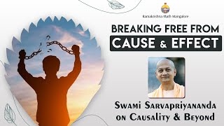 Breaking Free from Cause amp Effect  Swami Sarvapriyanandaji on Causality amp Beyond [upl. by Burnie]