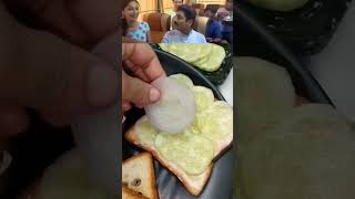 Salad Sandwich recipe  Celebrity Recipe food celebrity shots shortsviral [upl. by Wye]