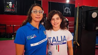 Elena Indelicato della Legios Team ad Abu Dhabi per i campionati mondiali di Mma [upl. by Acinoda]