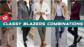 10 Attractive Blazers with Matching Shirt and Pant Combo  Shirt Pant and Coat Combination [upl. by Ruscio]