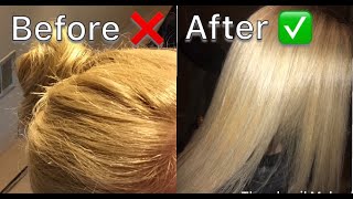 Wella T18 Toner  How to get rid of brassy hair [upl. by Kilah]