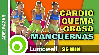 Cardio Quema Grasa Con Pesas  Perder Peso Y Tonificar [upl. by Monie]