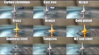 Which Metal Spinning Top Spins the LONGEST [upl. by Bacchus803]