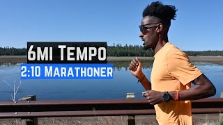 60min Half Marathoner Abbabiya Simbassa  6mi Tempo in Flagstaff ft Ryan Hall [upl. by Rowley]