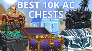 AQW RANKING 10 MOST IODAD 10K AC CHESTS  BEST IODA OPTION [upl. by Coffee42]