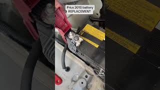 Prius 2010 12 volt battery replacement procedure DIY prius [upl. by Pavia589]