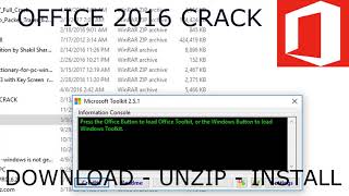 Office 2016 Crack 2018 Free [upl. by Pleasant]