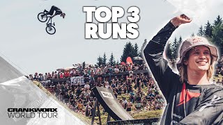 Record Breaking Slopestyle MTB  Top 3 Runs at Crankworx Innsbruck 2022 [upl. by Nett178]