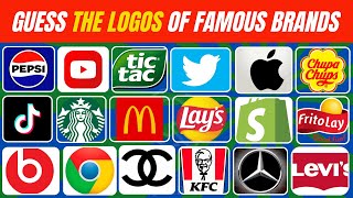 🌎 Guess The Logo in 3 Seconds 😍 Fashion Logos  Guess 79 Famous Logos  Logo Quiz  QuizBeat [upl. by Etiuqal]