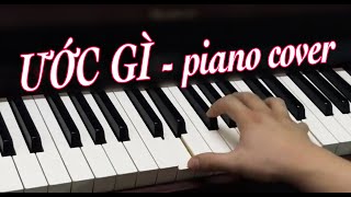 Ước Gì Võ Thiện Thanh  Piano Cover by Quốc Đạt Pianist [upl. by Kezer]