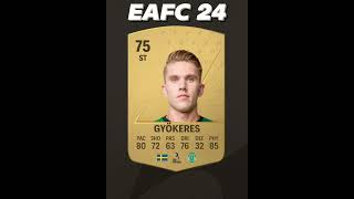 VIKTOR GYOKERES🇸🇪 FIFA EVOLUTION  FIFA 20EAFC 25 eafc25 fifa football [upl. by Ientruoc446]