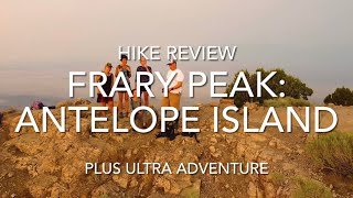 Hike Review  Frary Peak on Antelope Island Utah [upl. by Lledraw417]