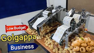 Golgappa Making Machine  Small Pani Puri Machine Price [upl. by Denoting]