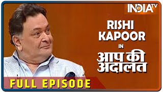 Rishi Kapoor in Aap Ki Adalat Full Episode [upl. by Leda]