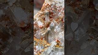 Unveiling some interesting crystals from Arkansas  phantom cluster rockhounding [upl. by Drehcir37]