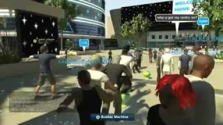 PlayStation Home Open Beta  Introducing Old Snake [upl. by Pani389]