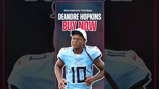 DeAndre Hopkins Could EXPLODE After Joining the Chiefs   2024 Fantasy Football Outlook shorts [upl. by Danyelle975]