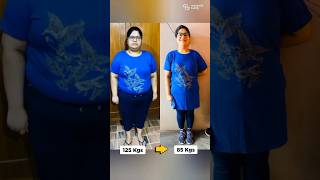 125 kgs  85 kgs 😮 Weight Loss Knee pain and Digestive issue [upl. by Eelreveb]