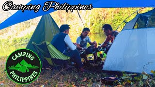 BUSHCRAFT CAMPING PHILIPPINES IN THE RIVERSIDE ASMR [upl. by Euton407]