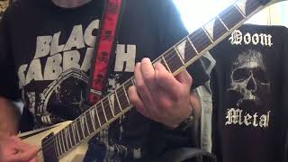 TOP 10 Riffs Darkthrone 2019 2024 Guitar Cover [upl. by Jamilla165]