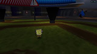 Spongebob Movie Game Hacking Tarmac Trouble from Toy Story 2 [upl. by Ecnerrot]