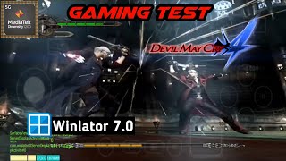 Devil May Cry 4  Winlator 70  Mediatek Dimensity 1200  Xiaomi 11T Test [upl. by Ymmot325]