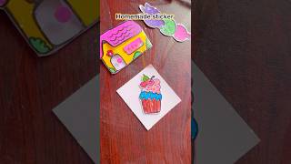 DIY homemade icecream 🍦 stickers shorts satisfying kids [upl. by Ernesta]