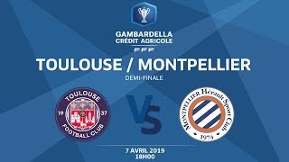 Coupe GambardellaCA I Demifinale  Toulouse FC  MHSC [upl. by Elisabetta]