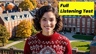 Get Ready for IELTS Listening FULL TEST Experience [upl. by Larry]