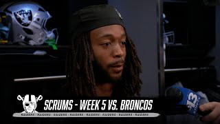 Jakobi Meyers Jakorian Bennett and Charles Snowden Media Availability  Week 5 vs Broncos [upl. by Lovel]