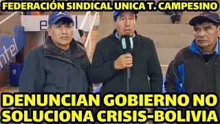 RICARDO CARDOSO DICE QUE ES UN EXITO CONGRESO DE FSUTCC POR LA GRAN CONVOCATORIA Y LA UNIDAD [upl. by Aztirak867]