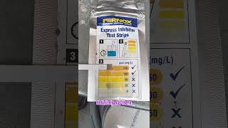 Fernox Express Inhibitor Test fernox inhibitor water centralheating boiler [upl. by Ennaerb]