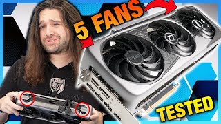 The 5Fan MEGA GAMER GPU Tested Maxsun MGG RTX 4080 Benchmarks [upl. by Ayenet512]