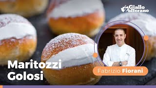 MARITOZZI CON LA PANNA  Ricetta di Fabrizio Fiorani SUPER SOFFICI [upl. by Yrian]