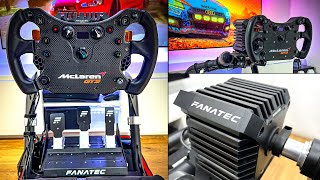 Ultimate Sim Racing Setup Fanatec CSL DD  CSL Pedals  ClubSport Shifter Unboxing Setup Review [upl. by Esertal]