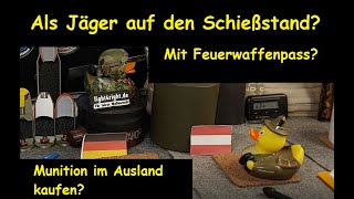 Darf ein Jäger mit EUFeuerwaffenpass zum Schießtraining ins Ausland  Waffengesetz [upl. by Moreno]