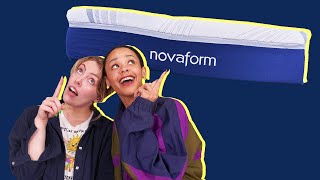 Novaform Mattress Review  The Best Costco Mattress For Pressure Relief [upl. by Sidras]