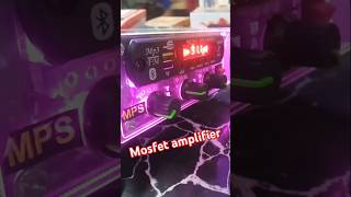 Mosfet AMPLIFIER 😲😱 short music shorts [upl. by Ocana]