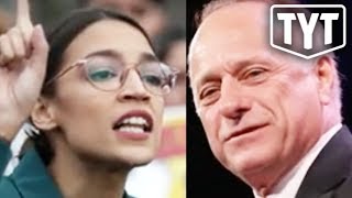 AOC DESTROYS Steve King On Twitter [upl. by Rather]